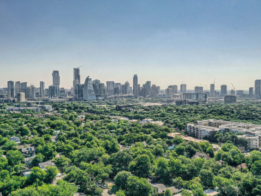View of downtown Austin